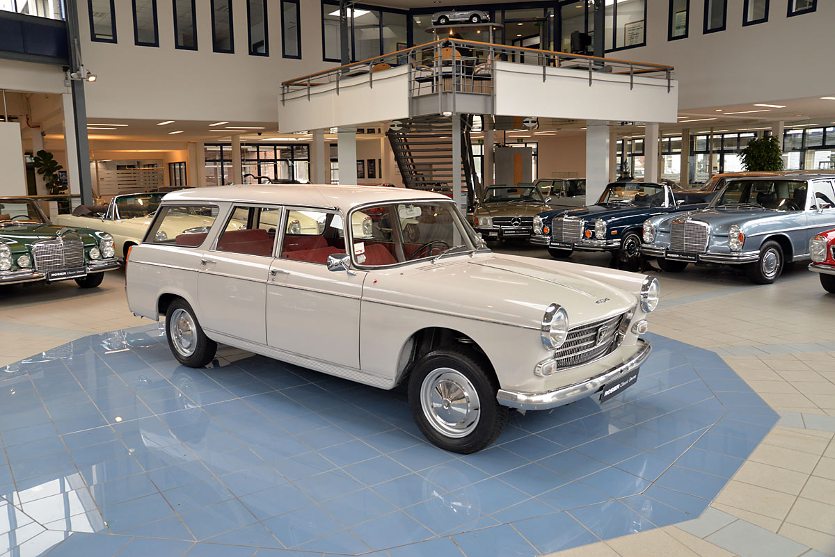 Brochure Vintage Peugeot 404 Familiale Grand Luxe De Septembre 1968 - Occasion, Pour Collectionneurs