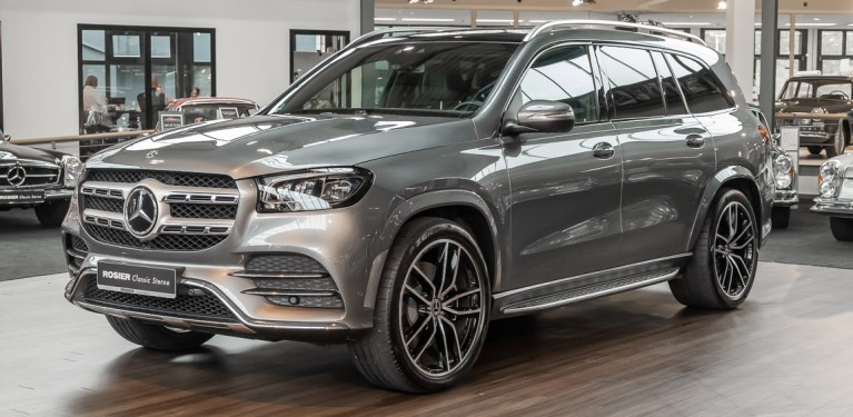 GLS, SUV, AMG Line, X167, selenitgrau