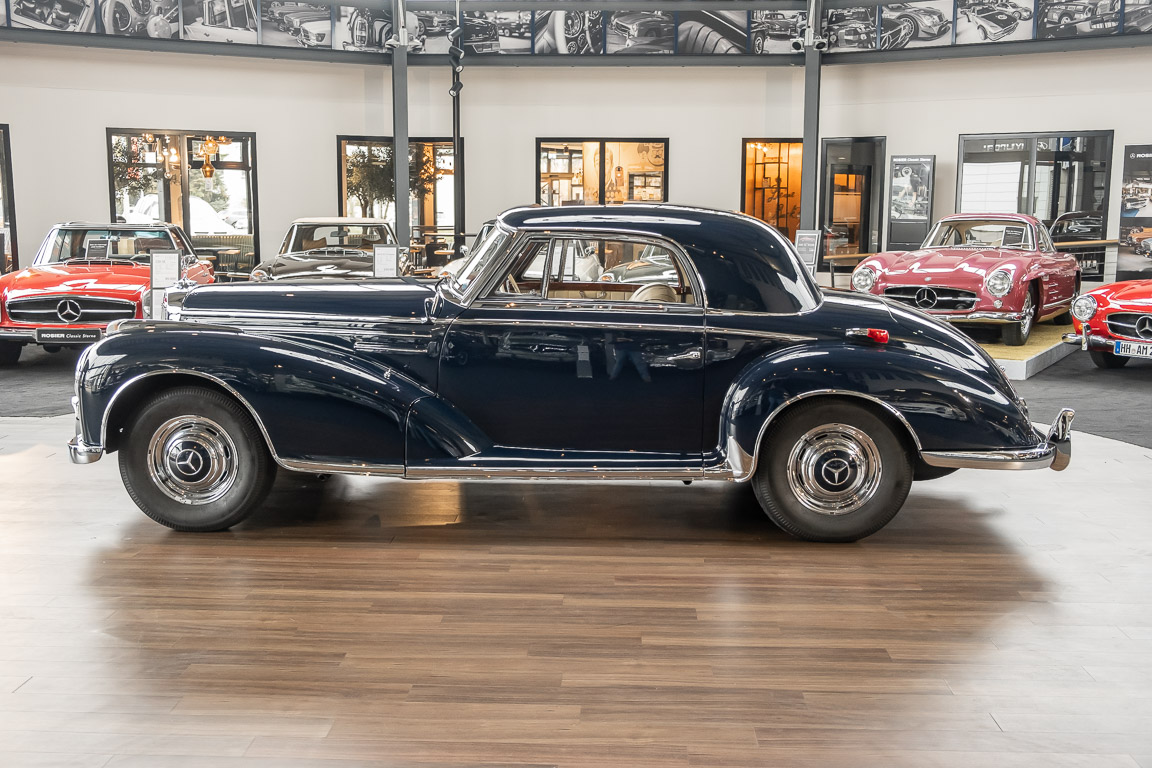 Modèle Réduit Mercedes 300 SC Cabriolet 1967 – Échelle 1/18 – KK-Scale – Bleu – Neuf